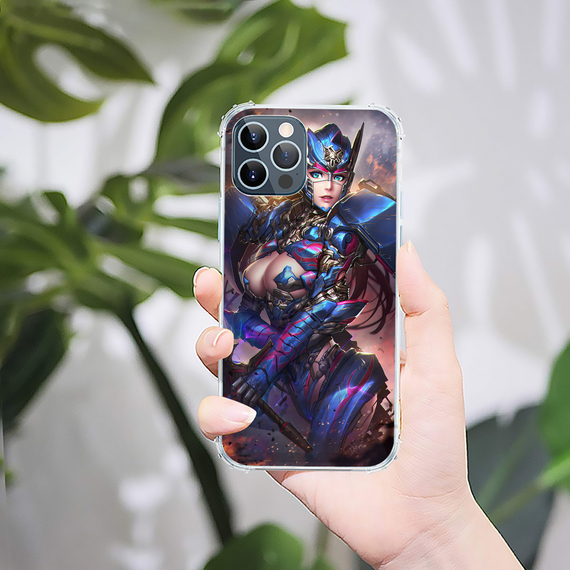 （画像用） Transformers トランスフォーマー 【iPhone 12シリーズ対応】透明スマホケース（クリアソフトケース）